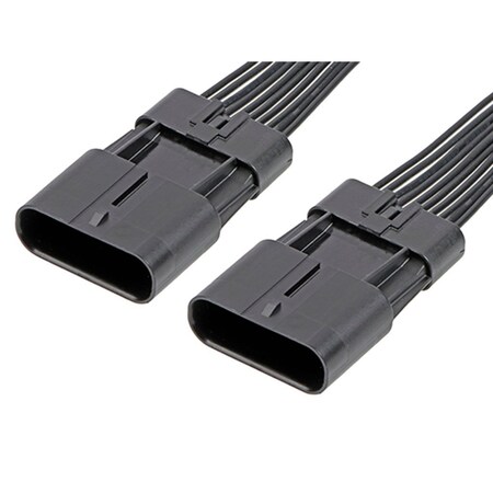 Molex Rectangular Cable Assemblies Squba Ots Cable Plug Sr 300Mm 10Ckt Blk 451461003